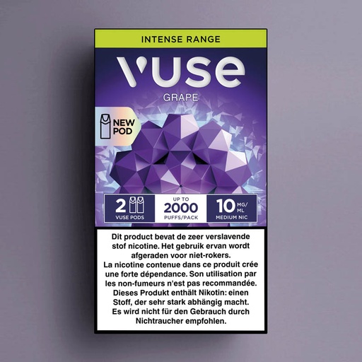 [00002245] VUSE INTENSE GRAPE 2-PODS 10mg /5