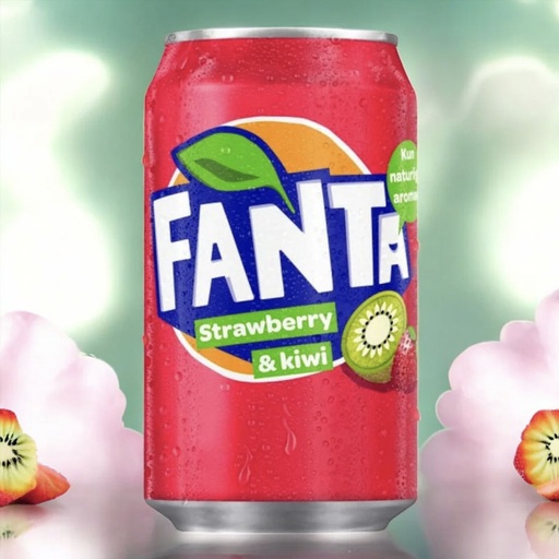 [D0703064] FANTA STRAWBERRY KIWI 24 x 33cl