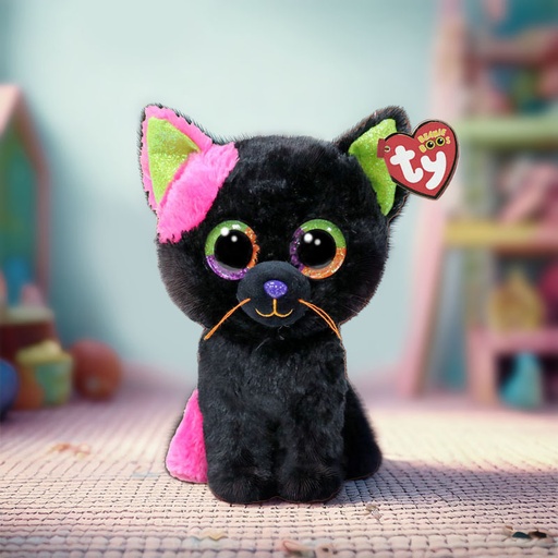 [00020499] TY BEANIE BOO'S HALLOWEEN CAT BLACK 15cm