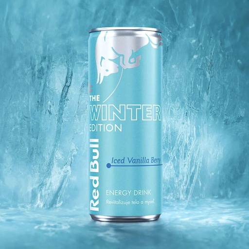 [D0801031] RED BULL THE ICE EDITION ICED VANILLA BERRY 12x25cl (promo panini)