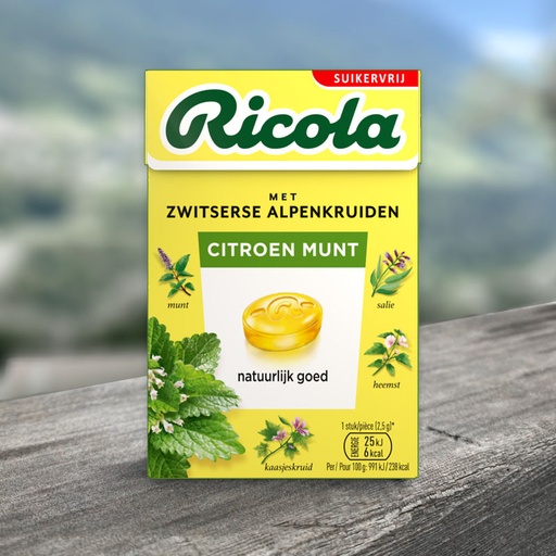 [C0104012] RICOLA LEMON MINT 20 x 50g
