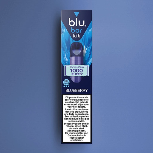 [00002781] BLU BAR WET KIT BLUEBERRY 20MG