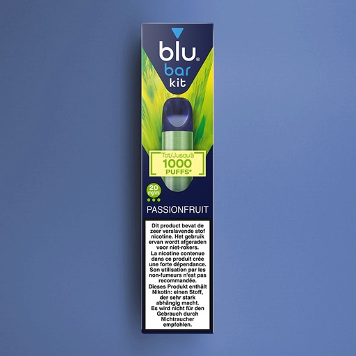 [00002782] BLU BAR WET KIT PASSIONFRUIT 20MG