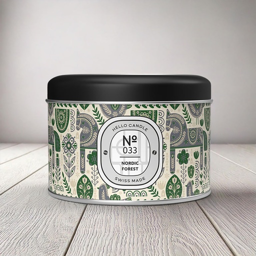 [SC033180] HELLO CANDLE NORDIC FOREST 180ml