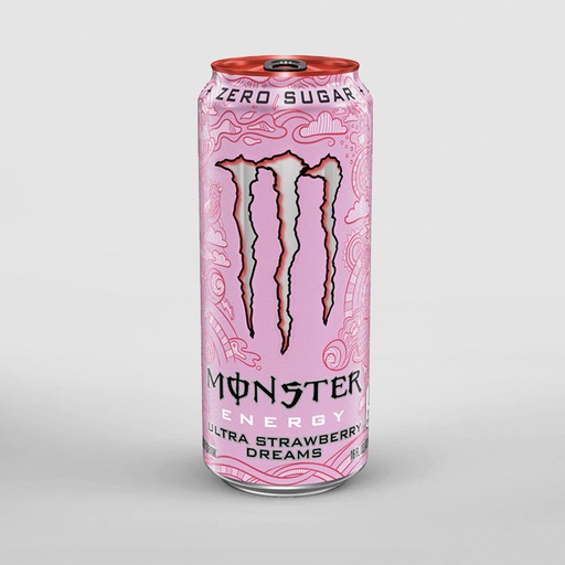 [D0104024] MONSTER ULTRA STRAWBERRY 24 x 50CL