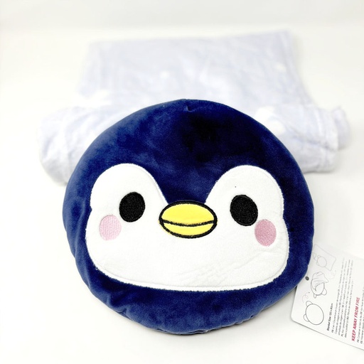 [00020962] BLANKEAZZZ 2 IN 1 PLUSH & BLANKET NICO THE PENGUIN