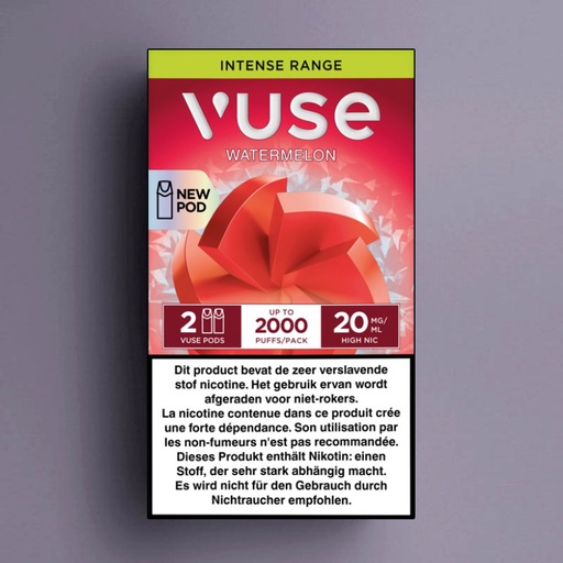 [00002250] VUSE INTENSE WATERMELON 2-PODS 20mg /5