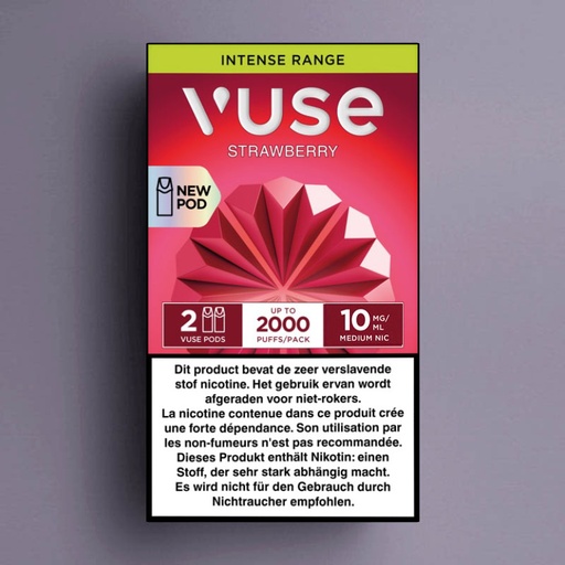 [00002256] VUSE INTENSE STRAWBERRY 2-POD 10MG /5
