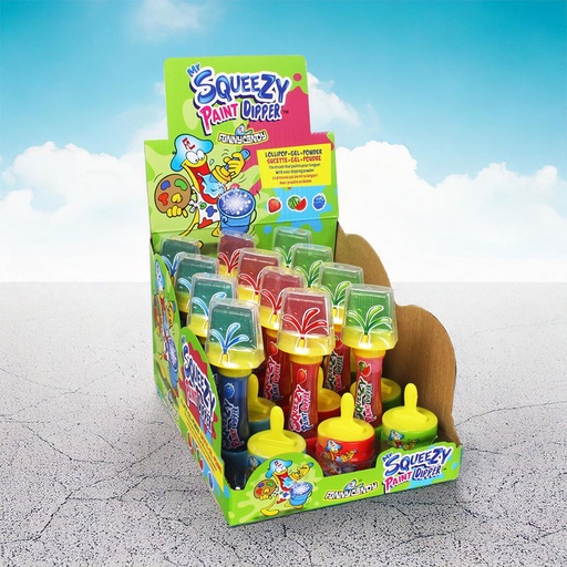 [C1105047] SQUEEZE PAINTER POP DIPPER 12pcs