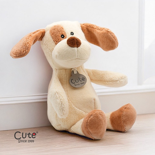 [00020746] CUSTARD THE DOG 18CM