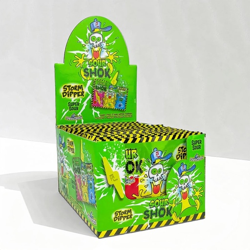 [C1105053] SOUR SHOK STORM DIPPER 32pcs