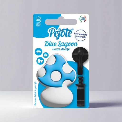 [85000005] PEJOTE CAR FRESHENER BLUE LAGOON