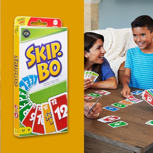 [00060010] SKIPBO CARD GAME