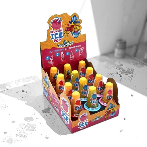 [C1105056] CRUNCHY ICE POP 12pcs