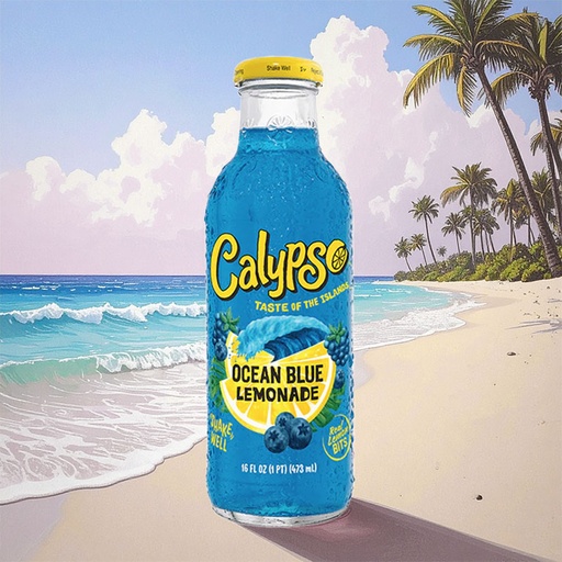 [D1002102] CALYPSO LEMONADE OCEAN BLUE 12 x 47,3cl