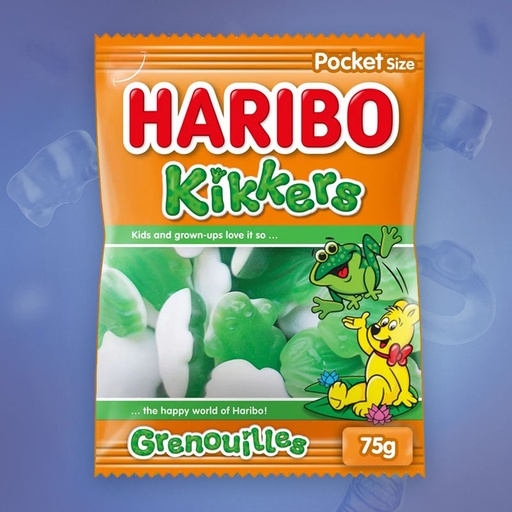 [C0301010] HARIBO KIKKERS 28x75g