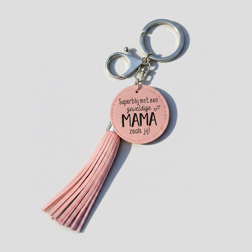 [00122002] TASSEL GEWELDIGE MAMA SLEUTELHANGER