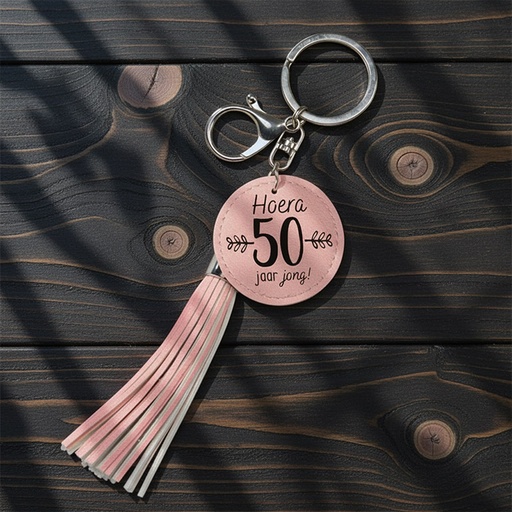 [00122015] TASSEL 50 JAAR SLEUTELHANGER