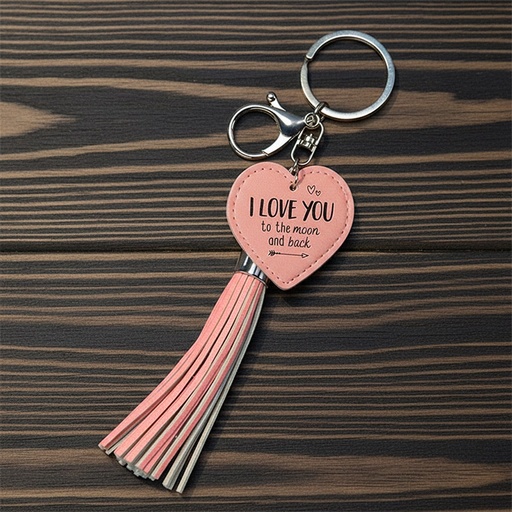 [00122039] TASSEL I LOVE YOU SLEUTELHANGER