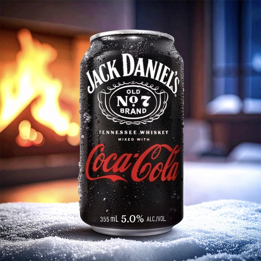 [D2603010] JACK DANIEL'S COCA COLA CAN 5° 12X33cl