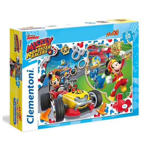 [00090087] PUZZLE DISNEY MICKEY AND THE ROADSTERS RACERS 30PCS