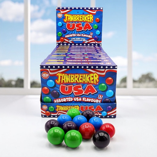 [C1105060] JAWBREAKER USA FLAVOURS THEATER BOX 10pcs