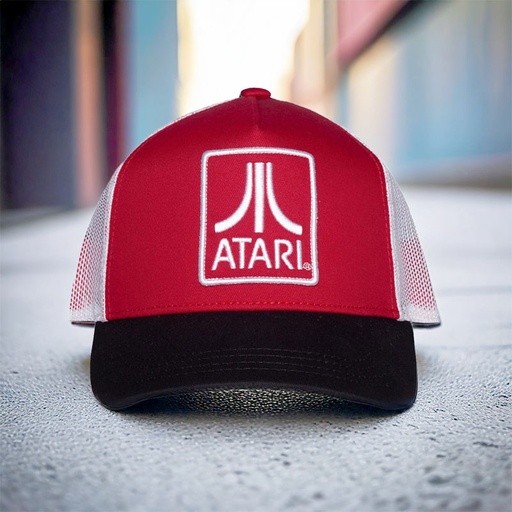 [00030417] TRUCKER CAP ATARI CLASSIC LOGO